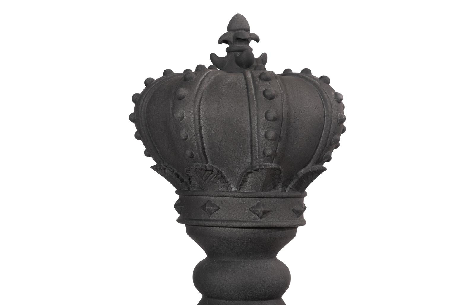 Phillips Collection Home Decor Phillips Collection King Chess Sculpture, Cast Stone Black
