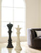 Phillips Collection Home Decor Phillips Collection King Chess Sculpture, Cast Stone Black, Small