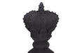 Phillips Collection Home Decor Phillips Collection King Chess Sculpture, Cast Stone Black, Small