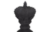 Phillips Collection Home Decor Phillips Collection King Chess Sculpture, Cast Stone Black, Small
