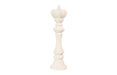 Phillips Collection Home Decor Phillips Collection King Chess Sculpture, Cast Stone White