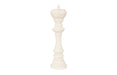 Phillips Collection Home Decor Phillips Collection King Chess Sculpture, Cast Stone White, Small
