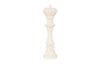 Phillips Collection Home Decor Phillips Collection King Chess Sculpture, Cast Stone White, Small