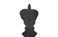 Phillips Collection Home Decor Phillips Collection King Chess Wall Decor, Cast Stone Black
