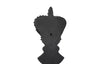 Phillips Collection Home Decor Phillips Collection King Chess Wall Decor, Cast Stone Black