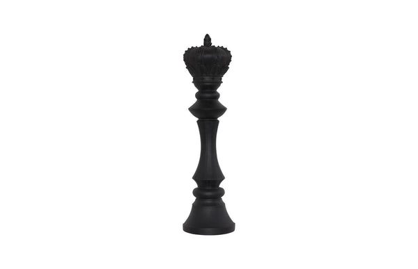 Phillips Collection Home Decor Phillips Collection King Chess Wall Decor, Cast Stone Black