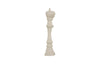 Phillips Collection Home Decor Phillips Collection King Chess Wall Decor, Cast Stone White