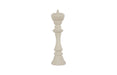 Phillips Collection Home Decor Phillips Collection King Chess Wall Decor, Cast Stone White