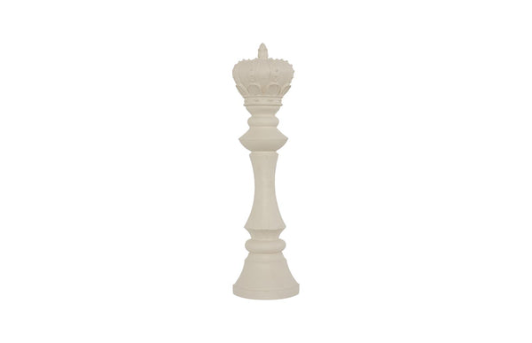 Phillips Collection Home Decor Phillips Collection King Chess Wall Decor, Cast Stone White