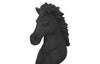 Phillips Collection Home Decor Phillips Collection Knight Chess Sculpture, Cast Stone Black, Small