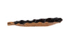 Phillips Collection Home Decor Phillips Collection Leaf Bowl, Teak Wood, Natural & Black, Finish