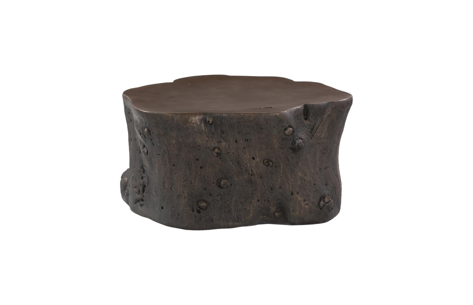 Phillips Collection Home Decor Phillips Collection Log Coffee Table, Bronze