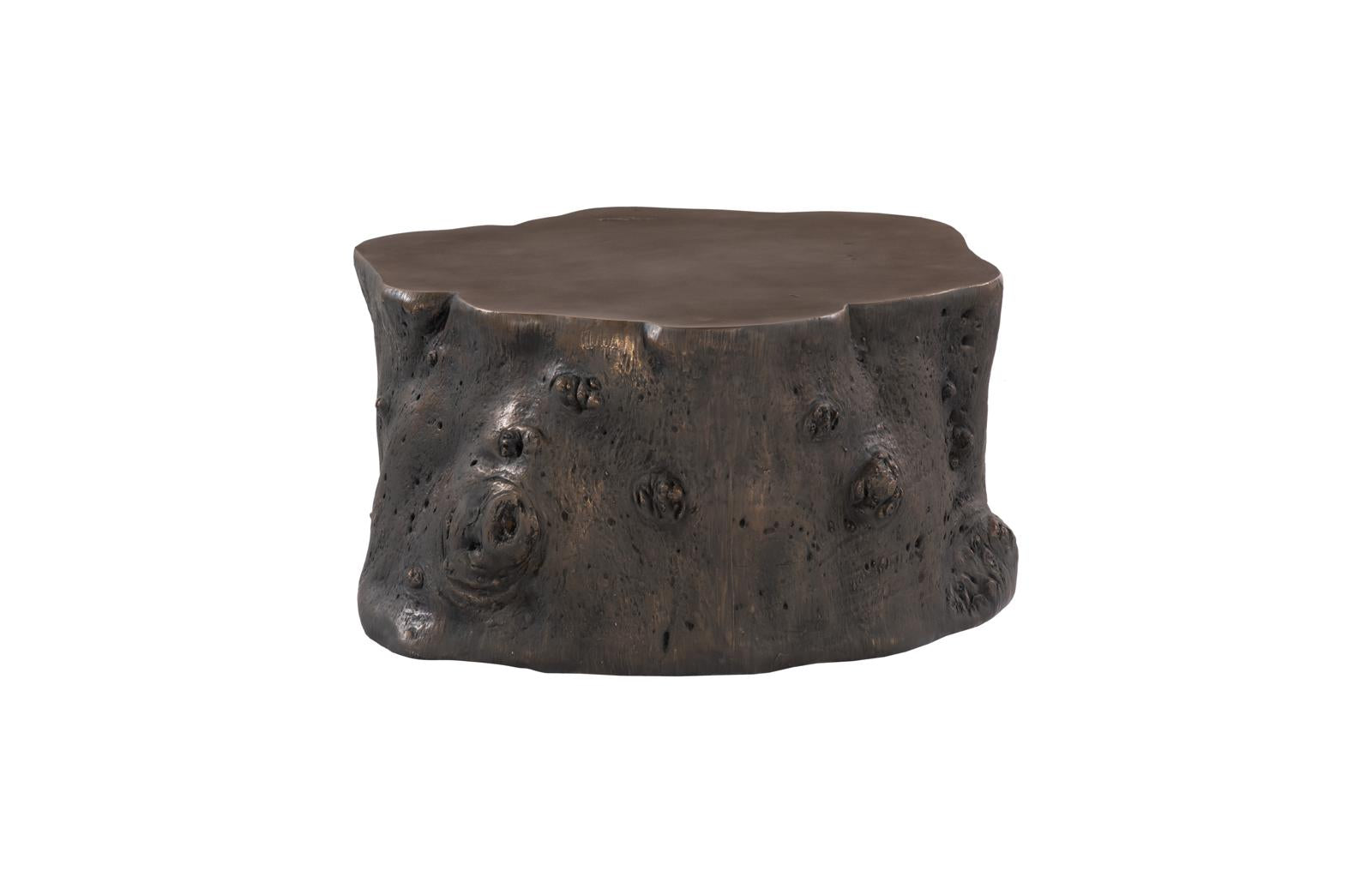 Phillips Collection Home Decor Phillips Collection Log Coffee Table, Bronze