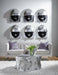 Phillips Collection Furniture Oversized LTL - Rate to be Quoted Phillips Collection Log Coffee Table, Silver Leaf