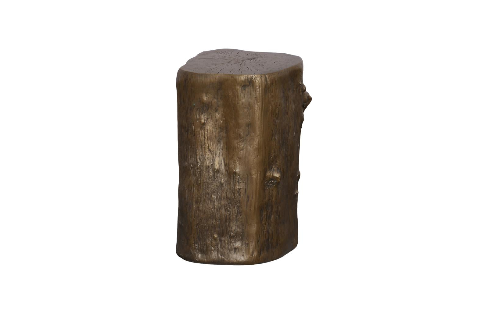 Phillips Collection Home Decor Phillips Collection Log Stool, Bronze, SM