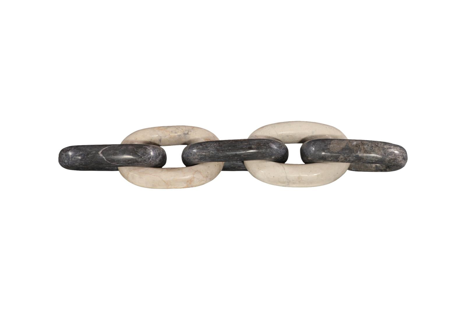 Phillips Collection Home Decor Phillips Collection Marble Quad Link Chain, Mixed