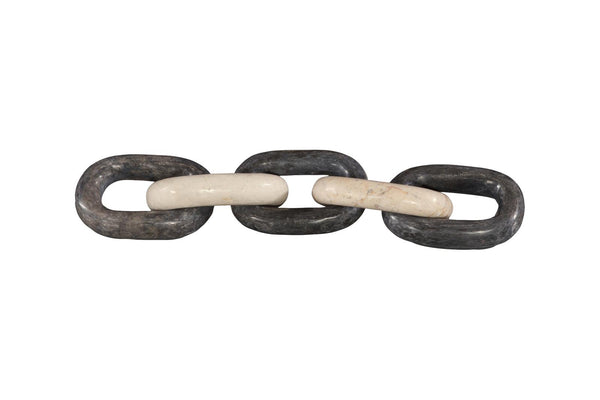 Phillips Collection Home Decor Phillips Collection Marble Quad Link Chain, Mixed