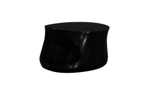 Phillips Collection Home Decor Phillips Collection Mellow Coffee Table, Gel Coat Black