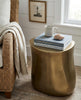 Phillips Collection Home Decor Phillips Collection Mellow Side Table, Polished Brass