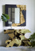 Phillips Collection Home Decor Phillips Collection Mercury Mirror, Square, Black, Gold Leaf