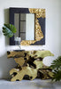 Phillips Collection Home Decor Phillips Collection Mercury Mirror, Square, Black, Gold Leaf