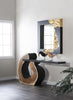 Phillips Collection Home Decor Phillips Collection Mercury Mirror, Square, Black, Gold Leaf