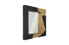 Phillips Collection Home Decor Phillips Collection Mercury Mirror, Square, Black, Gold Leaf