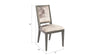 Phillips Collection Home Phillips Collection Mesmerize Dining Chair, Mist Gray, Gray Wooden Legs