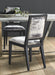 Phillips Collection Home Phillips Collection Mesmerize Dining Chair, Mist Gray, Gray Wooden Legs