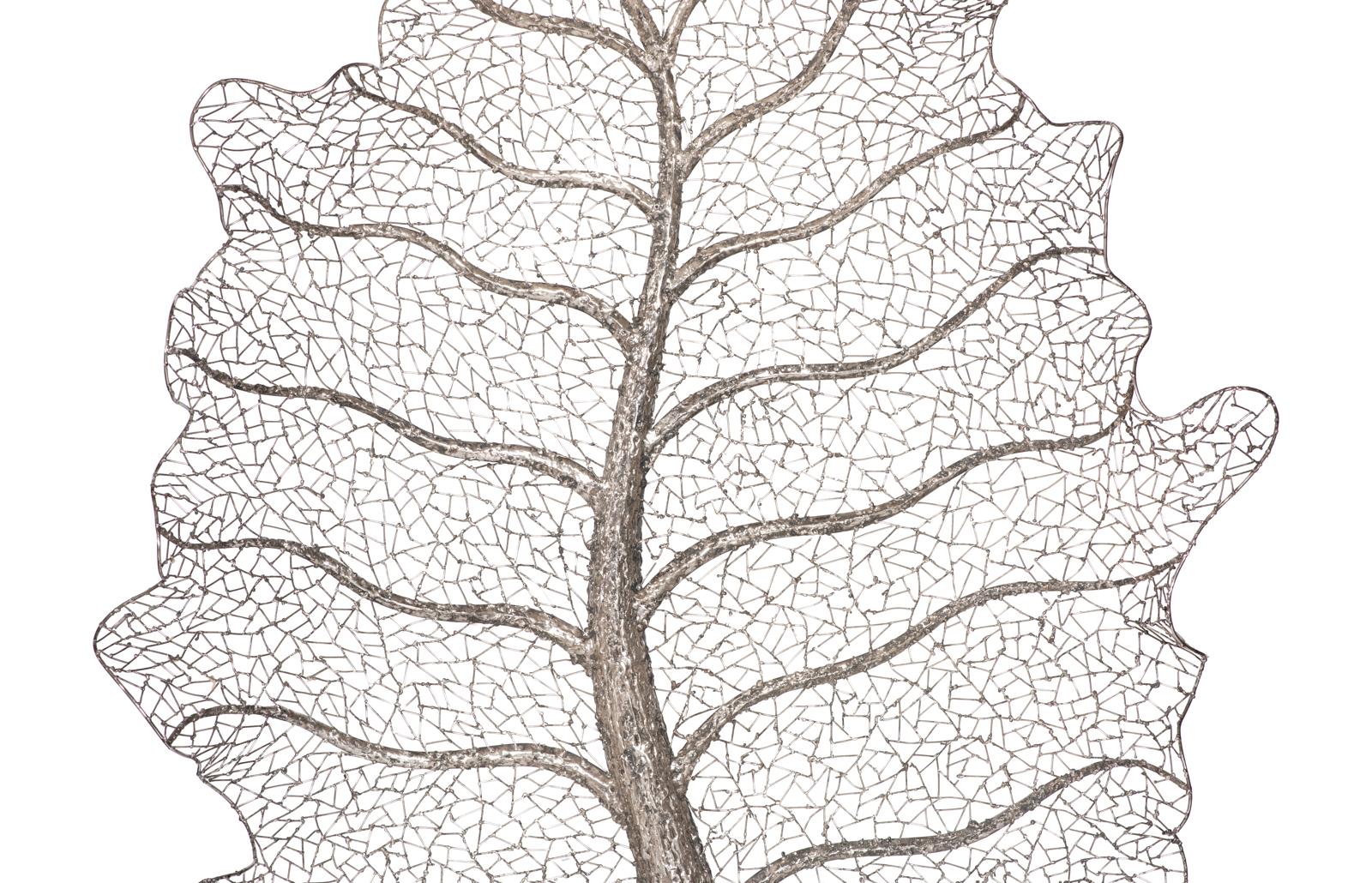 Phillips Collection Home Decor Phillips Collection Metallurgy Leaf Wall Art, Stainless Steel