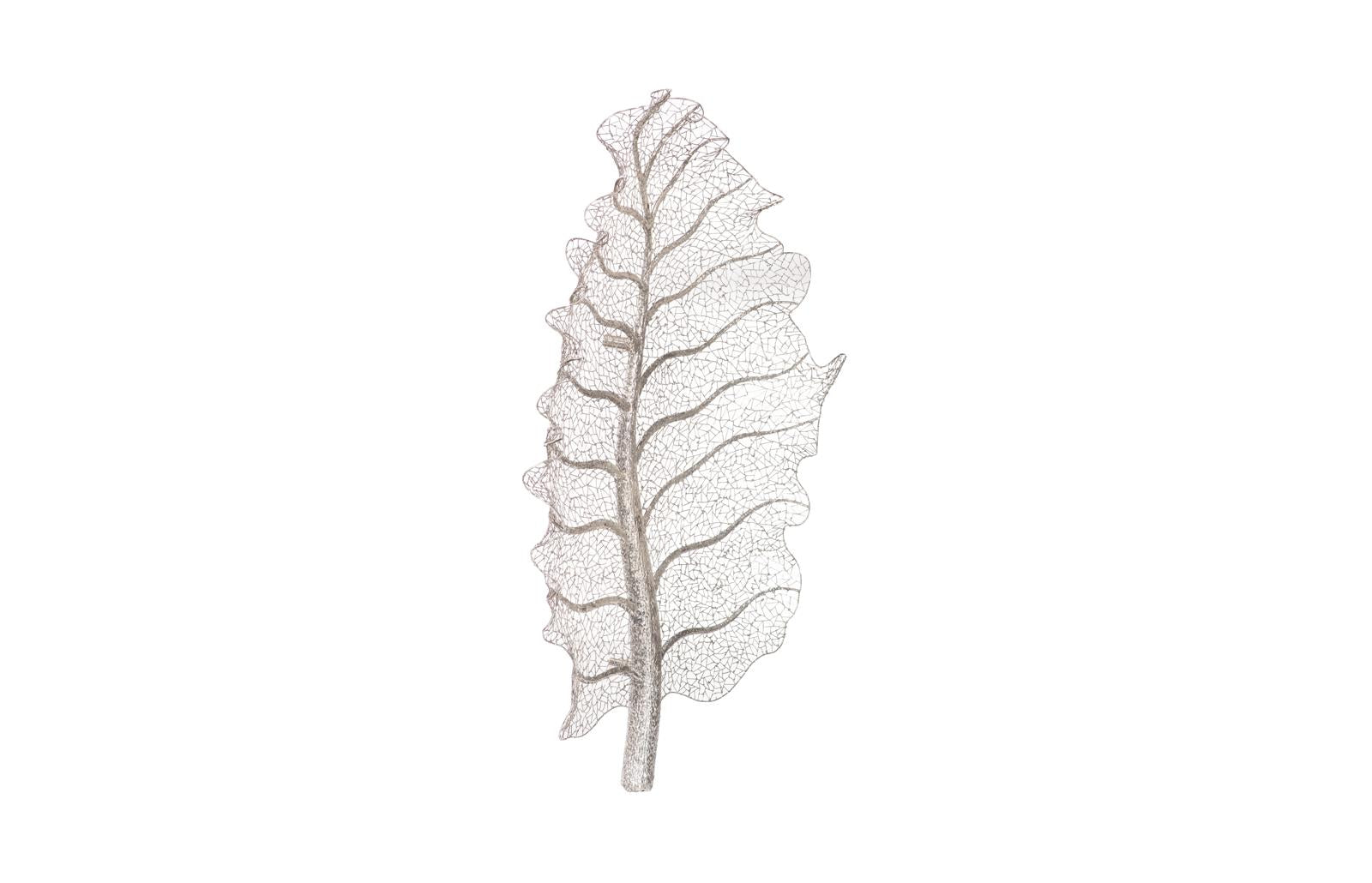 Phillips Collection Home Decor Phillips Collection Metallurgy Leaf Wall Art, Stainless Steel