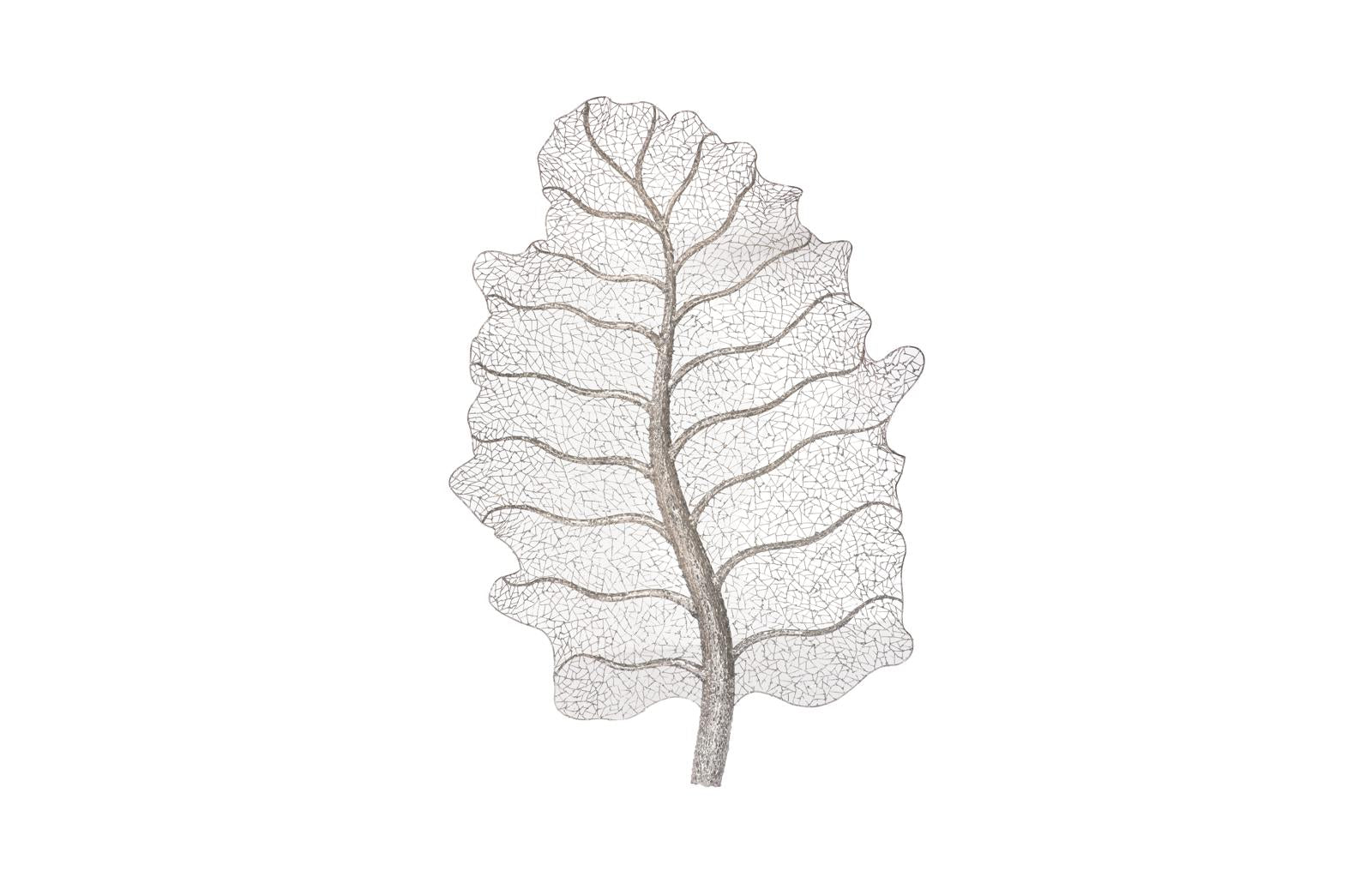 Phillips Collection Home Decor Phillips Collection Metallurgy Leaf Wall Art, Stainless Steel