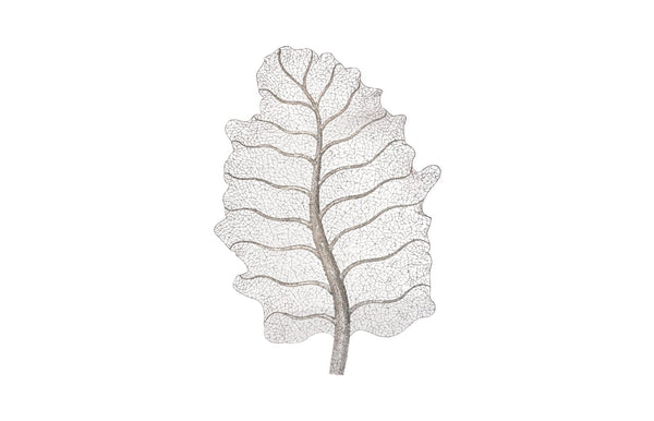 Phillips Collection Home Decor Phillips Collection Metallurgy Leaf Wall Art, Stainless Steel