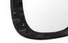 Phillips Collection Home Decor Phillips Collection Morphic Petrified Mirror, Rounded, Black Frame