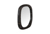 Phillips Collection Home Decor Phillips Collection Morphic Petrified Mirror, Rounded, Black Frame