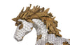 Phillips Collection Home Decor Phillips Collection Mustang Horse Armored Sculpture, Galloping