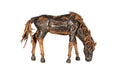 Phillips Collection Home Decor Phillips Collection Mustang Horse Armored  Sculpture, Grazing, Natural Bronze Finish