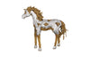 Phillips Collection Home Decor Phillips Collection Mustang Horse Armored Sculpture, Walking