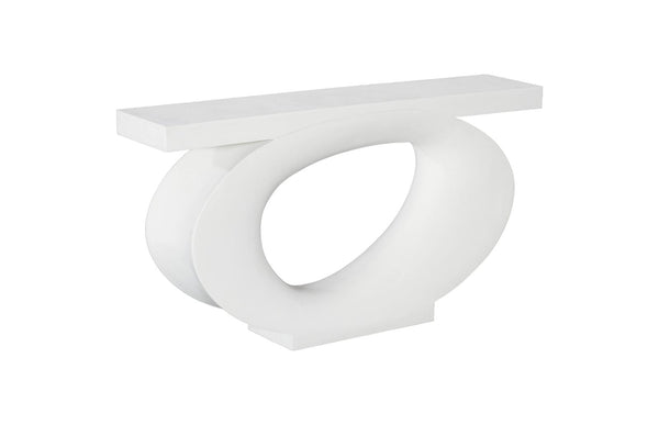 Phillips Collection Home Decor Phillips Collection Nimbus  Console Table, White Stone