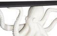 Phillips Collection Home Decor Phillips Collection Octo Framed Console Table, Wood Frame, White