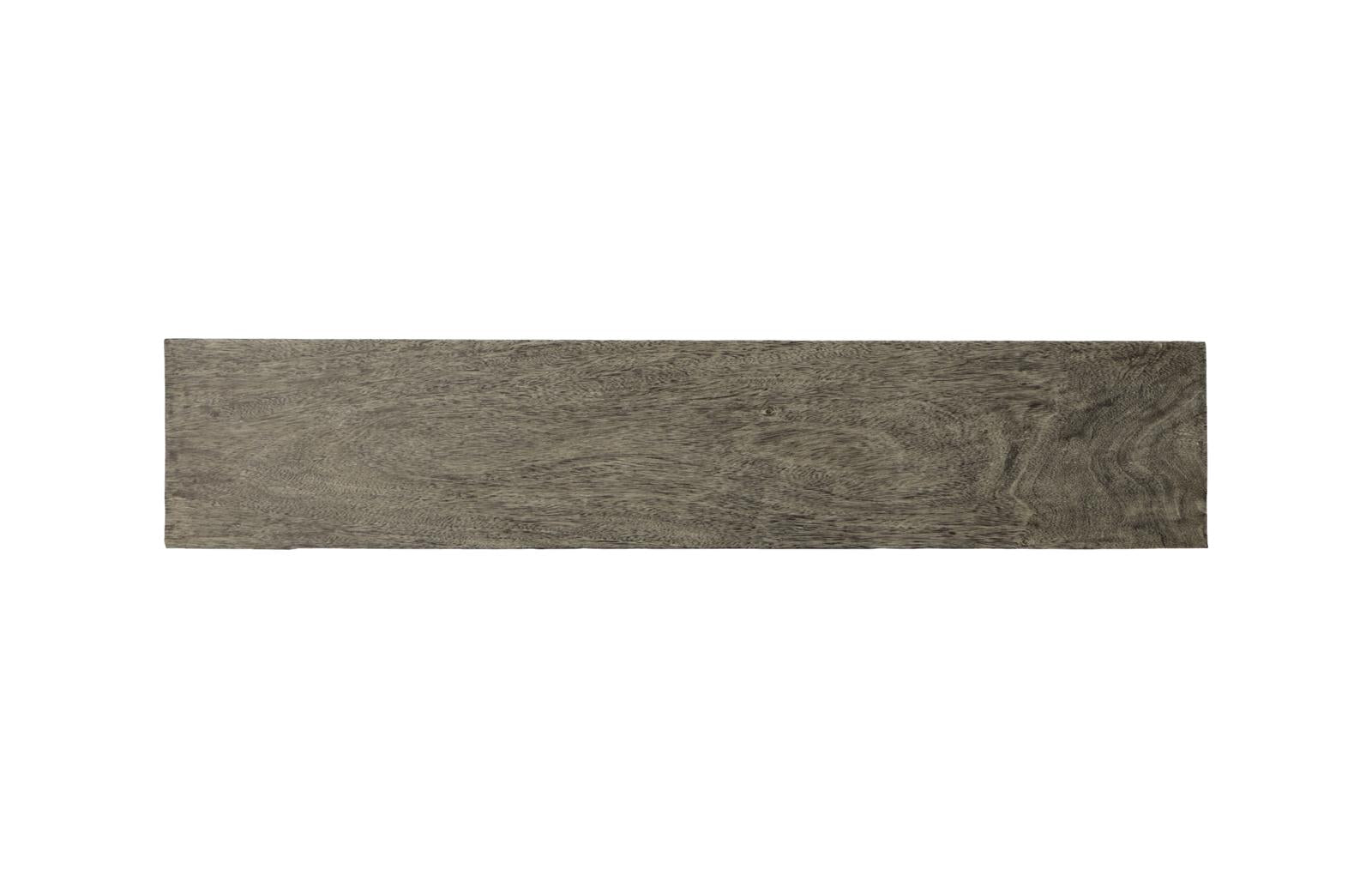 Phillips Collection Home Decor Phillips Collection Origins Straight Edge Bench, Gray Stone, Satin Black Legs TH108707