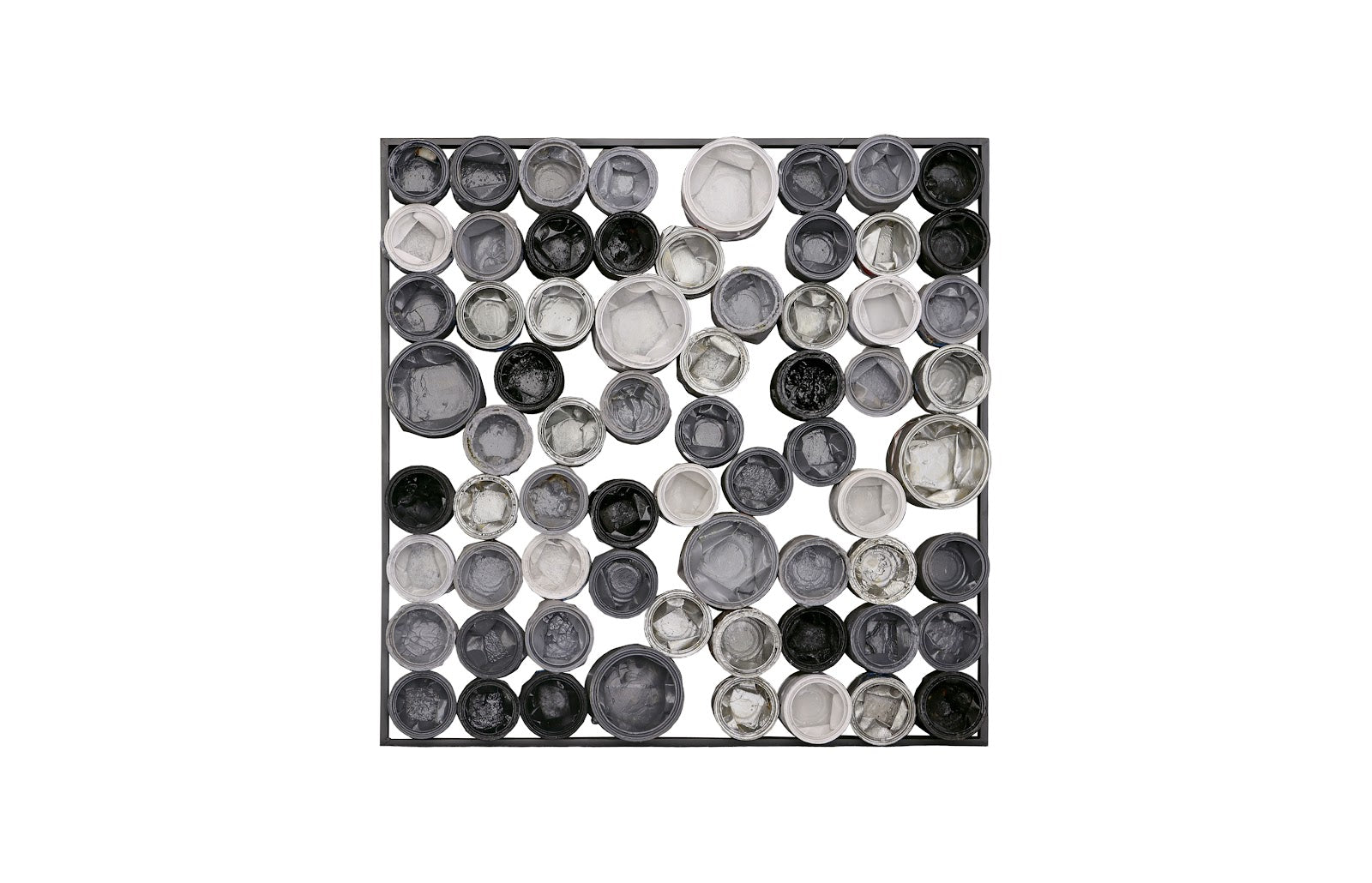 Phillips Collection Home Decor Phillips Collection Paint Can Wall Art, Square, Mixed Neutrals, Assorted LG