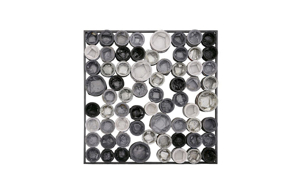 Phillips Collection Home Decor Phillips Collection Paint Can Wall Art, Square, Mixed Neutrals, Assorted LG