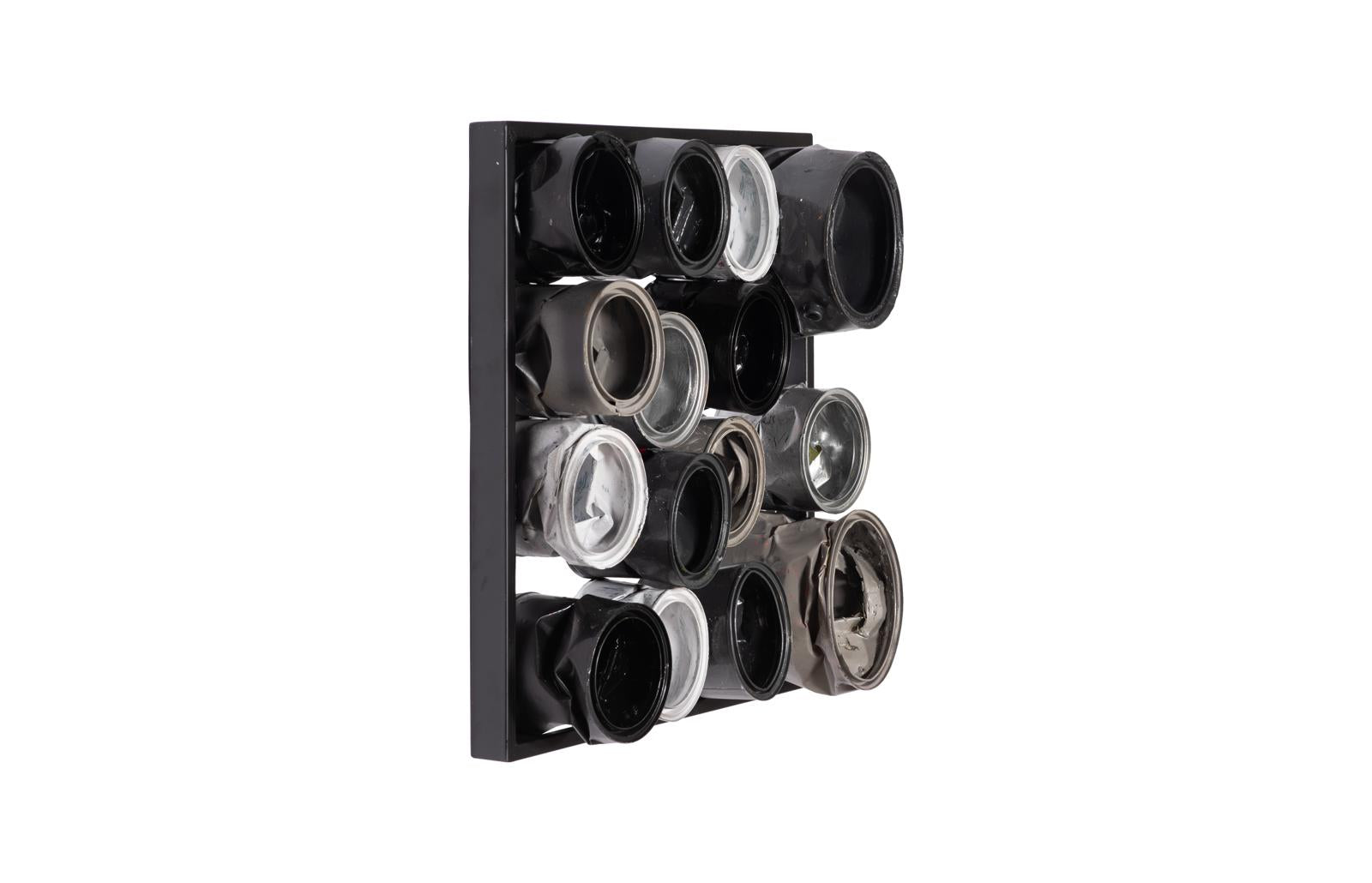 Phillips Collection Home Decor Phillips Collection Paint Can Wall Art, Square, Mixed Neutrals, Assorted SM