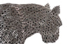 Phillips Collection Home Decor Phillips Collection Panther Pipe Sculpture, Walking, Stainless Steel, Large