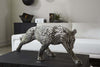 Phillips Collection Home Decor Phillips Collection Panther Pipe Sculpture, Walking, Stainless Steel, Small