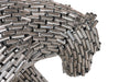 Phillips Collection Home Decor Phillips Collection Panther Pipe Sculpture, Walking, Stainless Steel, Small