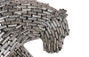 Phillips Collection Home Decor Phillips Collection Panther Pipe Sculpture, Walking, Stainless Steel, Small