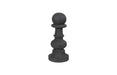 Phillips Collection Home Decor Phillips Collection Pawn Chess Sculpture, Cast Stone Black