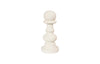 Phillips Collection Home Decor Phillips Collection Pawn Chess Sculpture, Cast Stone White